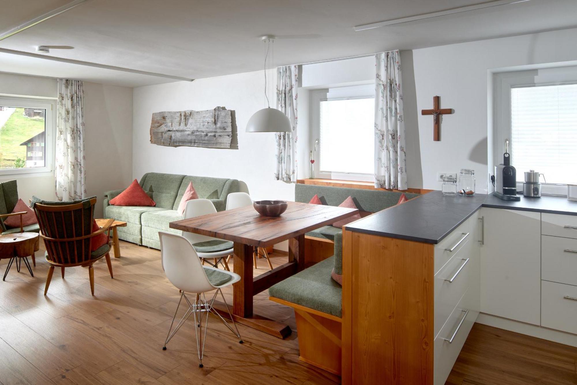 Ferienwohnung Alpenhaus Montafon Gargellen Exterior foto